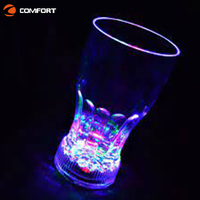 Verre à Shot en plastique acrylique à bas prix VIP coloré vin led tasses en verre