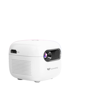 WOWOTO Projecteur LED compact et intelligent HD Android 13 Vidéo cinéma mobile interactif pour tablette pour usage extérieur