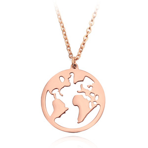 Collier pendentif <span class=keywords><strong>carte</strong></span> <span class=keywords><strong>du</strong></span> <span class=keywords><strong>monde</strong></span> chrétienne en gros, plaqué or, chaîne en alliage, <span class=keywords><strong>pays</strong></span> <span class=keywords><strong>du</strong></span> <span class=keywords><strong>monde</strong></span> - Product Image 6