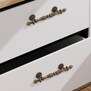 Luxury European Antique Cabinet <strong>Door</strong> Pulls Drawers Wardrobes <strong>Doors</strong> Furniture Handles <strong>Knobs</strong> - Product Image 5