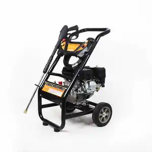 高品質の商用6.5hp170bar水ポンプ機ポータブル220v電気洗車ガン高圧