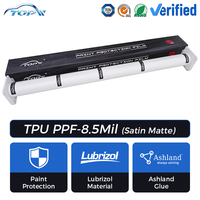 Film de protection de peinture automobile PPF satiné mat, film de protection PPF TPU 7,5 mil, film de protection PPF à réparation thermique 1,52*15M, garantie OEM 10 ans