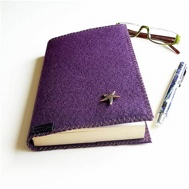 Фетровый защитный чехол-книжка с логотипом на заказ