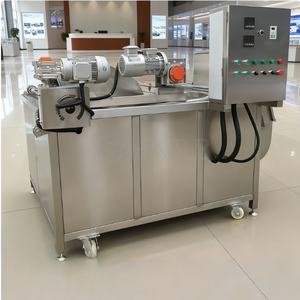 Máquina Eléctrica de Acero Inoxidable para Saltear y Freír, <span class=keywords><strong>con</strong></span> Mezclador, para Carne, Maíz, Frutos Secos y Otros Alimentos, Ideal para Restaurantes y Plantas de Producción - Product Image 2