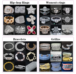 Boîtier de montre Hip Hop G-Shock en moissanite, bijoux de luxe, montre sertie de diamants VVS, lunette de montre en moissanite - Product Image 6