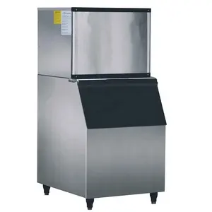 High Efficiency Commercial Ice Cube Makers 200kg/24Hrs Industrial Ice Maker