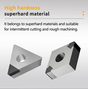 Dụng Cụ Tiện CBN <span class=keywords><strong>PCD</strong></span> Của Nhà Máy <span class=keywords><strong>CNC</strong></span> Dụng Cụ Tiện Chèn Cacbua Dao Phay Rãnh Theo Yêu Cầu Đường Kính AISIC AIsic - Product Image 3