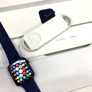 أبل ووتش 1 smartwatch Suppliers-سلسلة 7 ساعة ذكية استنساخ الأصلي 1:1 شعار الحياة للماء Reloj SmartWatch سلسلة 7