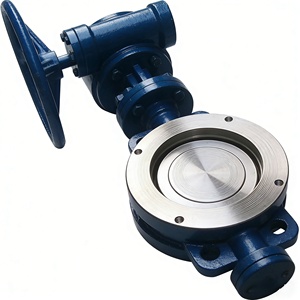 Válvula de Brida de Acero Fundido con Engranaje Helicoidal y Sellado Hermético, DN50 a DN300, para Aislamiento Industrial de Agua, Gas y Tuberías - Product Image 2