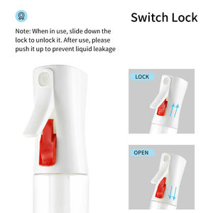 Multi Size Recyclable Eco-Friendly Pet Plastic Salon Cleaner Liquid Packaging Cosmetic Fine <b>Mist</b> Continuous Spray <b>Bottle</b> - Product Image 3