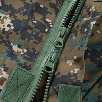 Ensemble Uniforme de Combat Tactique ACU Camouflage Numérique Jungle pour l'Entraînement, Veste et Pantalon Ripstop TC 65/35 Durables pour Application sur le Terrain