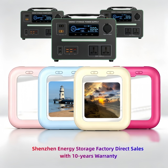 Cross-border Wholesale Mini Makeup Mirror Power Bank 10000mAh Custom Logo Souvenir Gift Portable Power Supply