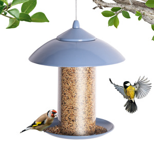 Cross-border Outdoor Hanging Metal Plastic <strong>Bird</strong> <strong>Feeder</strong> Courtyard Garden Automatic Customized China Source Manufacturers 0.85KG - Product Image 1