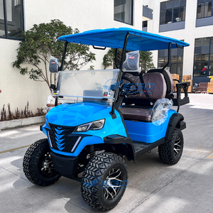 Voiturette de golf de luxe tout-terrain de qualité supérieure, 4 places, nouveau design motorisé, chariot de golf électrique, buggy de golf électrique - Product Image 4
