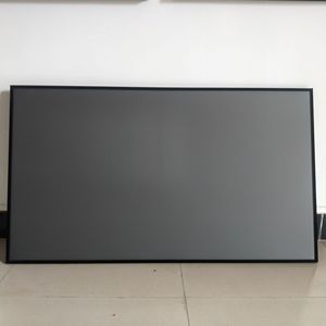 Rạp Chiếu Phim Tại Nhà 100Inch 4K Siêu Ngắn Màn Hình PET Crystal Ust Alr Ánh Sáng Xung Quanh Từ Chối Khung Cố Định Màn Hình Ust Clr - Product Image 1