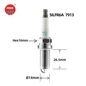 Заводская Прямая цена, лазерные иридиевые Платиновые Свечи зажигания NGK SILFR6A 7913 22401-AA670 для Sub/aru Forester - Product Image 5
