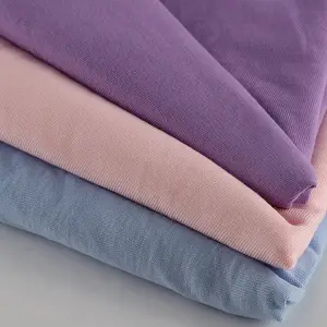 3062# High Quality Breathable And Lightweight Plain Dyed 100% Cotton Fabric For Shirts Sleepwear Toys