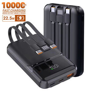 พาวเวอร์แบงค์ HYTO รุ่นบางเฉียบ จอแสดงผลดิจิตอล ความจุ 10000mAh ชาร์จเร็วพิเศษ พร้อมสายชาร์จในตัว ขนาดเล็ก ความจุ 10000 mAh - Product Image 1