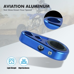 Pièces ATV NICECNC, colliers de frein en aluminium CNC pour Yamaha YFZ 450 YFZ450R <span class=keywords><strong>Raptor</strong></span> 250 <span class=keywords><strong>350</strong></span> 660 700R - Product Image 4