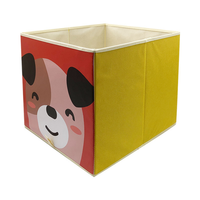 Haute qualité dessin animé maison organisateur pliable boîte de rangement enfants toile tissu