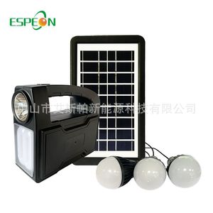 Espeon Portable Solar <b>Lighting</b> System Led <b>Emergency</b> Lamp With Handle For Camping - Product Image 4