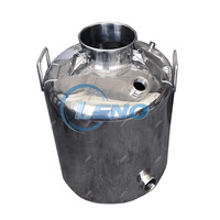 Réservoir en acier inoxydable de 20L, 30L, 70L, 100L, 200L, 300L, chaudière, peut servir de distillateur d'alcool, accessoires de distillation, réservoir de distillation