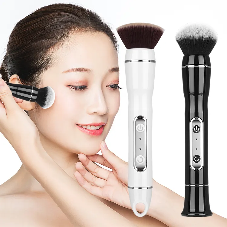 Trending products 2021 new arrivals facial massager USB rechargeable electric makeup brush starter kit