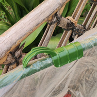 Attaches de fixation pour film de serre horticole, accessoires de jardin, pinces de serrage en acier inoxydable, poignées robustes, outil manuel de qualité supérieure