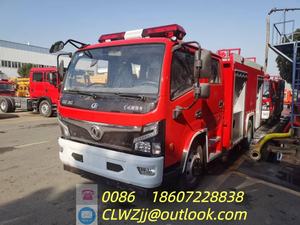 New Dongfeng DFAC 4x2 Diesel 5-Ton Water <b>Tanker</b> Fire <b>Truck</b> with 5001-7000L Capacity and Manual Transmission - Product Image 2