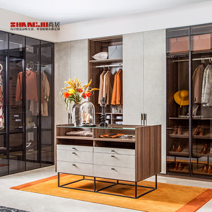 Foshan Professional Manufacturer Double Sliding Wardrobes Eased Edge 3 Door Wardrobe <span class=keywords><strong>Almira</strong></span> Design - Product Image 4