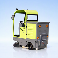 Balayeuse industrielle autoportée XY-A15 semi-fermée pour usine, entrepôt, parc logistique, propriété, aspiration de particules de 4 cm