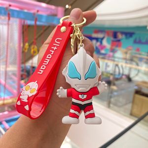 Porte-clés en plastique Ultraman Tiga Bela Jedesero, personnage de la famille, pour sac à dos, clés de voiture, cadeaux à suspendre pour couple - Product Image 5