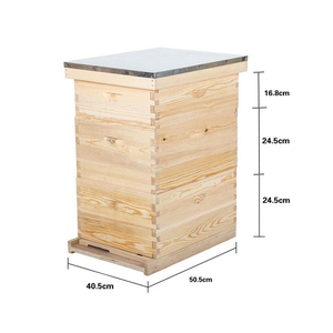 2024 nóng bán một nông cạn và hai sâu có thể tháo rời <span class=keywords><strong>Hive</strong></span> Starter Kit cho ong tốt hơn Farming - Product Image 5