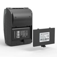 Mini imprimante thermique portable 58 mm, compatible Android/iOS, imprimante thermique USB pour système de point de vente