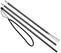 Fusil de pêche sous-marine 1,5/2 mètres, tige en fibre de verre et aluminium démontable, pointe en acier inoxydable avec bande de puissance