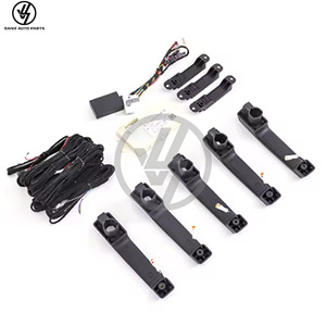 Closure <b>Electric</b> Suction Door <b>Kit</b> Door Handle for G Wagon W464 AMG G63 2019-2024 Soft Close Automatic Dry Carbon Fiber Glossy - Product Image 2