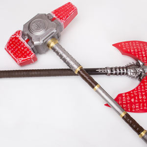 Modè<span class=keywords><strong>le</strong></span> d'Anime en Résine de l'Épée et du Marteau du Jeu DOOM Eternal, Accessoires de Cosplay - Product Image 5