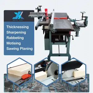 JX đa chức năng chế biến gỗ kết hợp máy Độ dày jointer planer máy