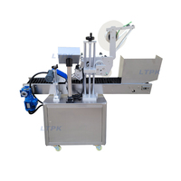LT-330 automatique rotation autour de la bouteille ronde étiqueteuse plastique peut flacons tubes ampoule stylos crayons baume à lèvres étiqueteuse alimentaire