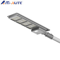 Lampadaire solaire led 100w 150w 200w éclairage extérieur