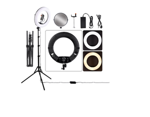 96W Yidoblo FD-480II bianco/rosa/nero anello fotografico luce LED Video lampada fotografica Studio illuminazione 2700-7500K 480 luci LED - Product Image 5