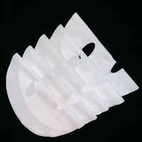 Feuille de masque personnalisée étiquette privée feuille masque gaze tencel soie feuille faciale