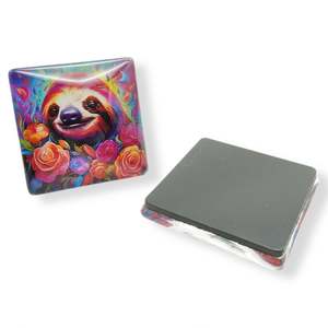 Décoration de réfrigérateur personnalisée Russie, aimants de réfrigérateur ronds de 30 mm, aimants de réfrigérateur en verre cristal - Product Image 6