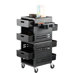 Nouvel équipement de salon de coiffure moderne, chariot à quatre roues pour coiffeur - Product Image 2