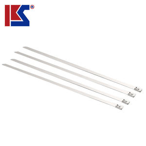 Высокотемпературные прочные кабельные стяжки SS304 самоблокирующийся из нержавеющей стали 4,6*100 мм, металлические стяжки на молнии - Product Image 6