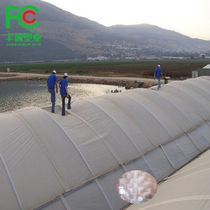 Khuếch tán ánh sáng 200 micron UV kháng dệt màng nhựa nhà kính, UV ổn định polyethylene nhà kính phim - Product Image 5