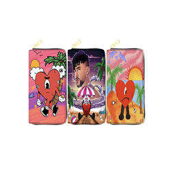 Billeteras de conejo malvado para niñas, carteras portátiles unisex, karol g, novedad - Product Image 2