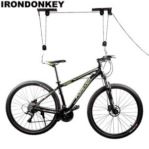IRONDONKEY <span class=keywords><strong>Support</strong></span> de vélo <span class=keywords><strong>mural</strong></span> avec crochets suspendus <span class=keywords><strong>Support</strong></span> de système de suspension de vélo de montagne - Product Image 5