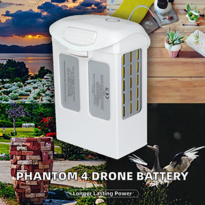 Batería de Dron <span class=keywords><strong>Phantom</strong></span> <span class=keywords><strong>4</strong></span> <span class=keywords><strong>Pro</strong></span> en Oferta - Batería de Vuelo Potente de Alta Capacidad de 15.2V 5870mAh de Plástico - Product Image 2