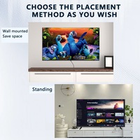 Téléviseur intelligent QLED OLED 4K 8K de 100 pouces, Android WiFi, sans cadre, fin, pour montage mural à domicile, divertissement familial, Hisense 100 I, vente chaude